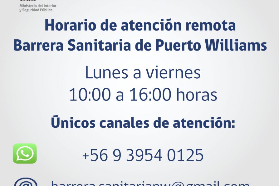 Actualización de procedimientos para desplazamiento aéreo y marítimo entre Puerto Williams – Punta Arenas y viceversa