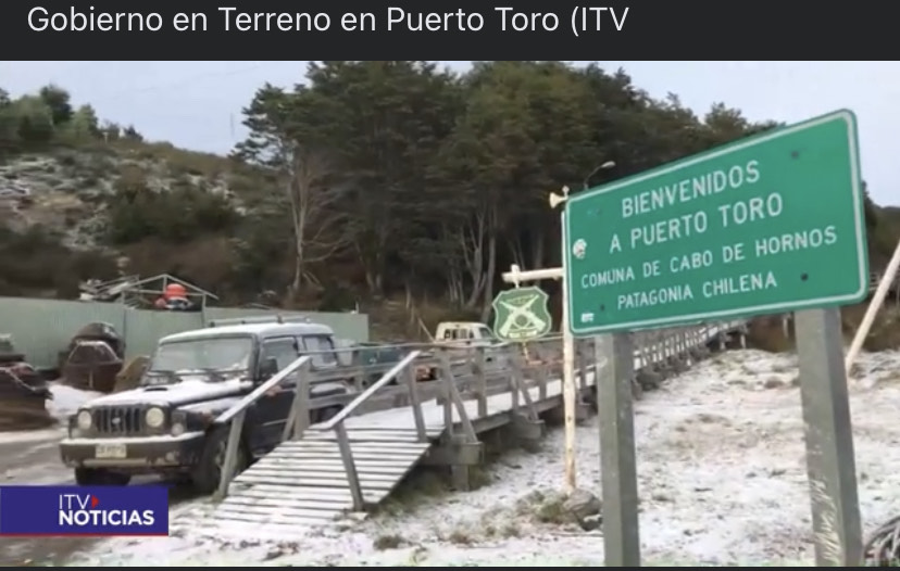 Visita a Puerto Toro, nota de ITV Patagonia