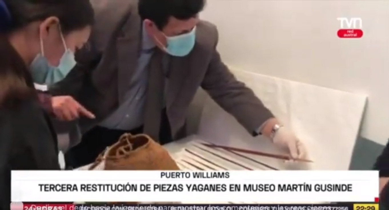 [VIDEO] Tercera restitución de piezas yaganes (TVN Red Austral)