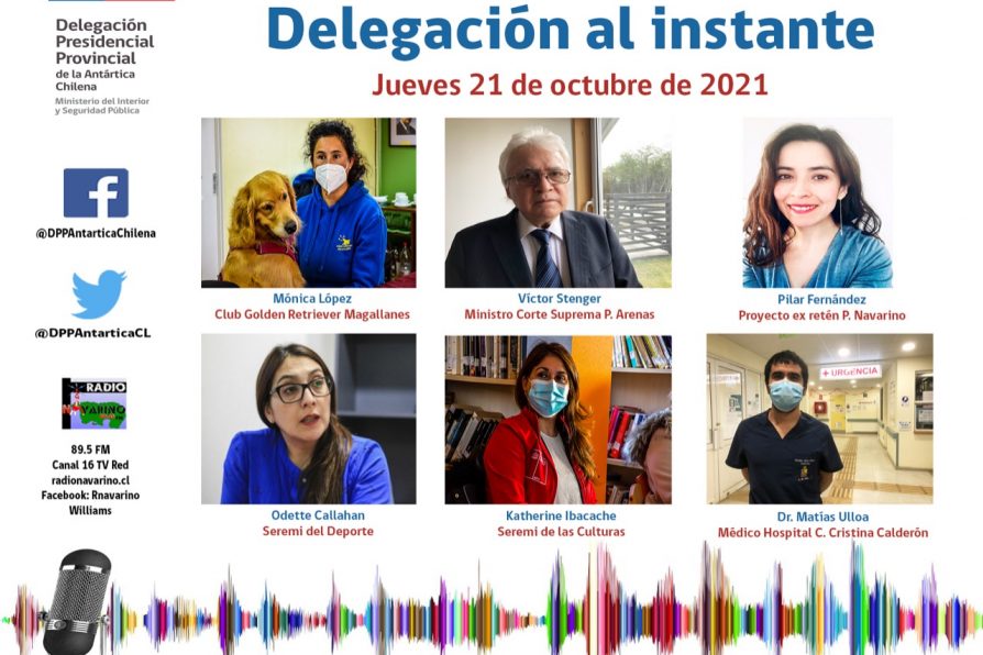 [AUDIO] 21/10/2021: Tercer Capítulo, Segunda Temporada de “Delegación al instante”