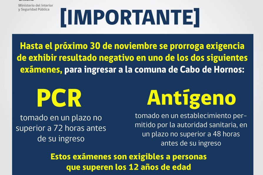 Situación Coronavirus en Provincia Antártica Chilena: 1 al 7 de noviembre de 2021