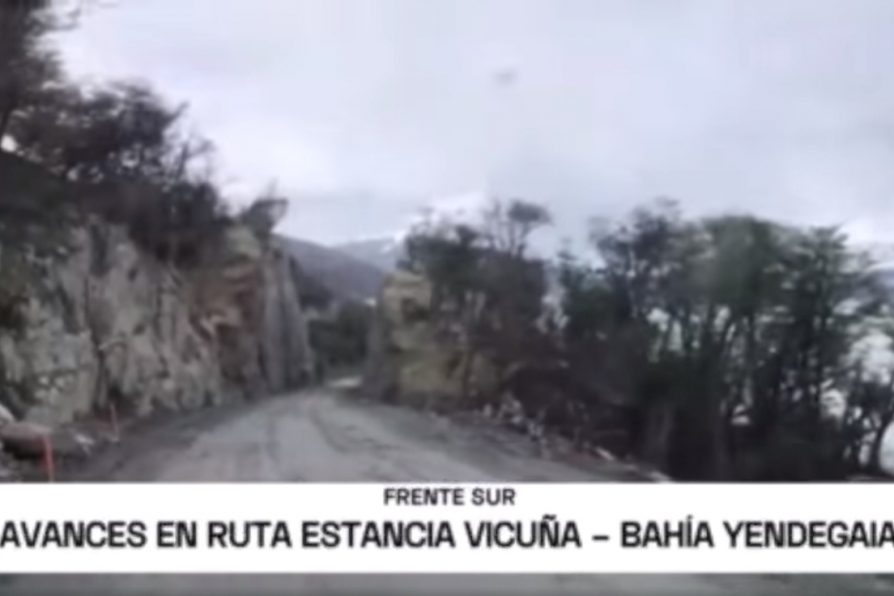 [VIDEO] TVN Red Austral – Visita a frente sur de Ruta Vicuña – Yendegaia