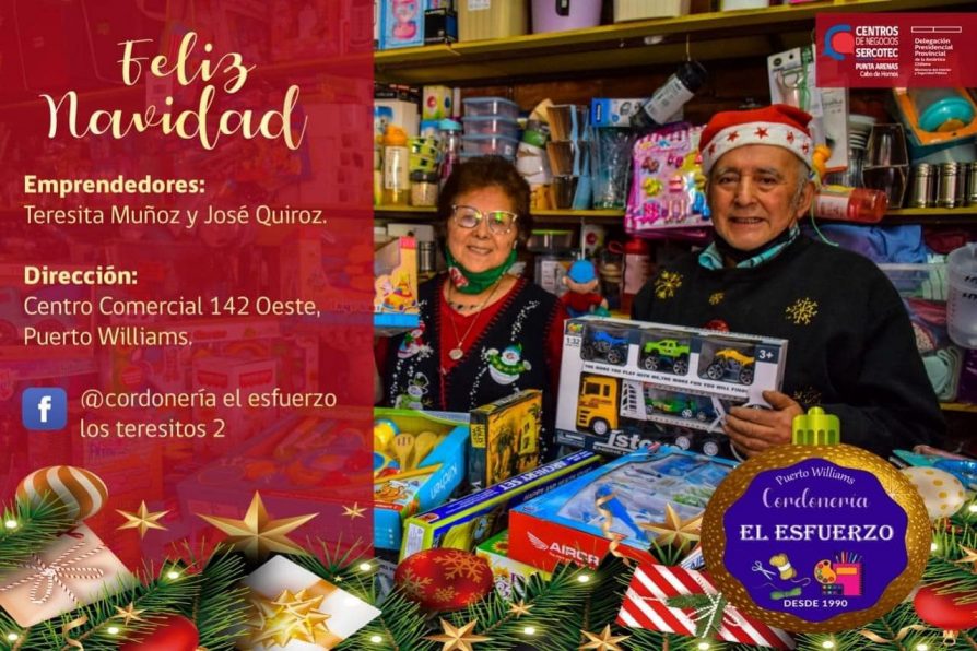 [AFICHES] En vísperas de Navidad, destacamos a emprendedores Sercotec