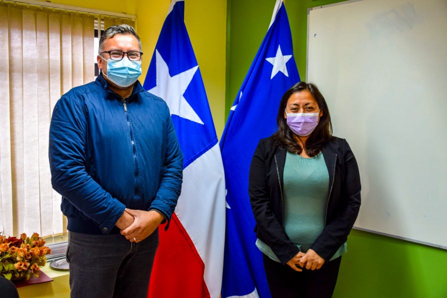 Cores por la Provincia Antártica Chilena realizan saludos protocolares a Delegada Muñoz