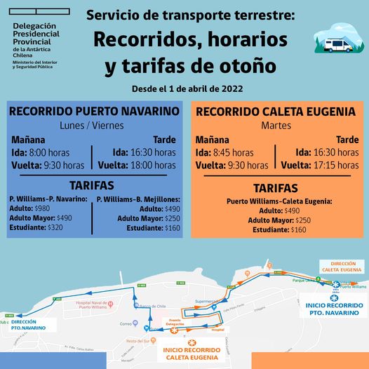 [AFICHE] Servicio de transporte terrestre subsidiado: información actualizada