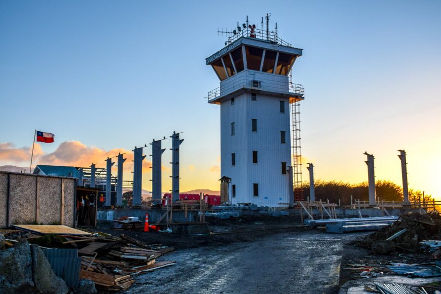 Un 35% de avance presenta ampliación del terminal aéreo en Puerto Williams