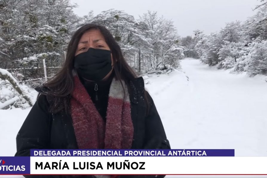 [VIDEO] ITV Patagonia informa sobre nueva nevazón en Puerto Williams