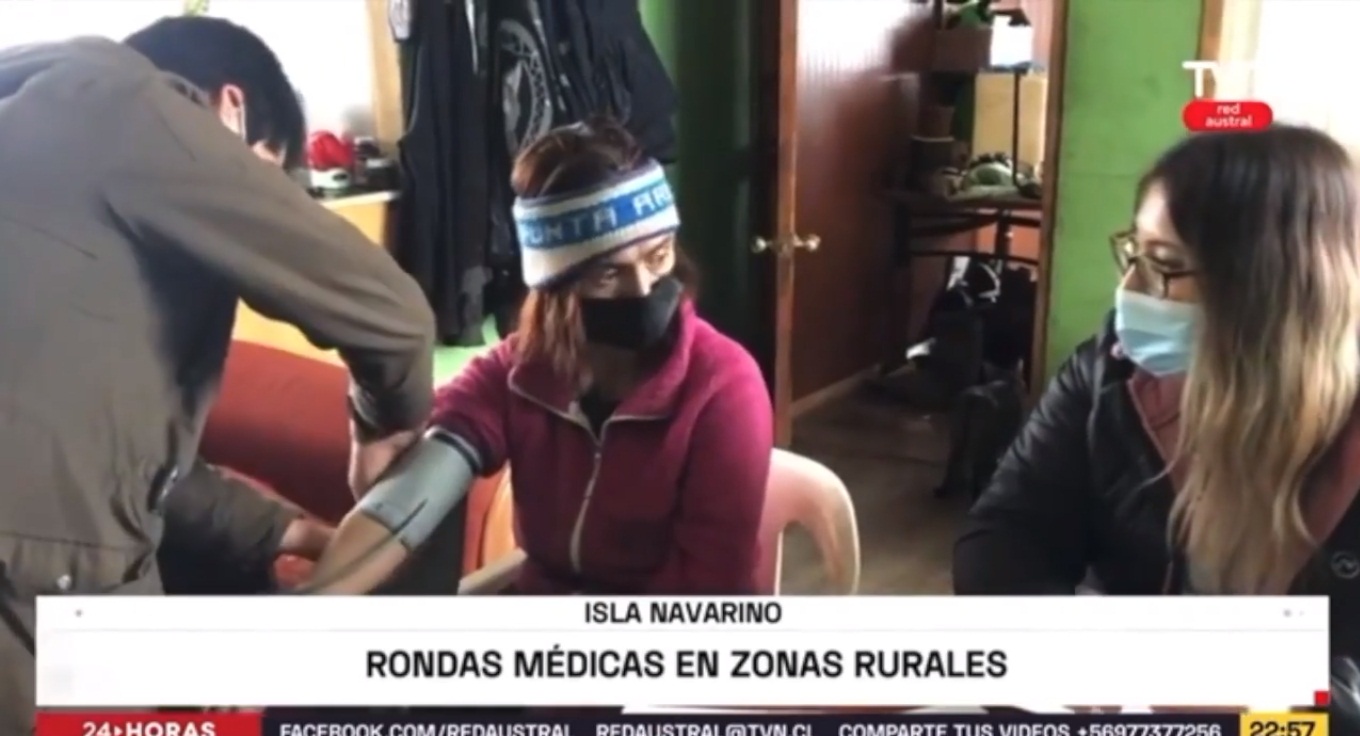 [VIDEO – TVN Red Austral] Rondas médicas en zonas rurales de Isla Navarino
