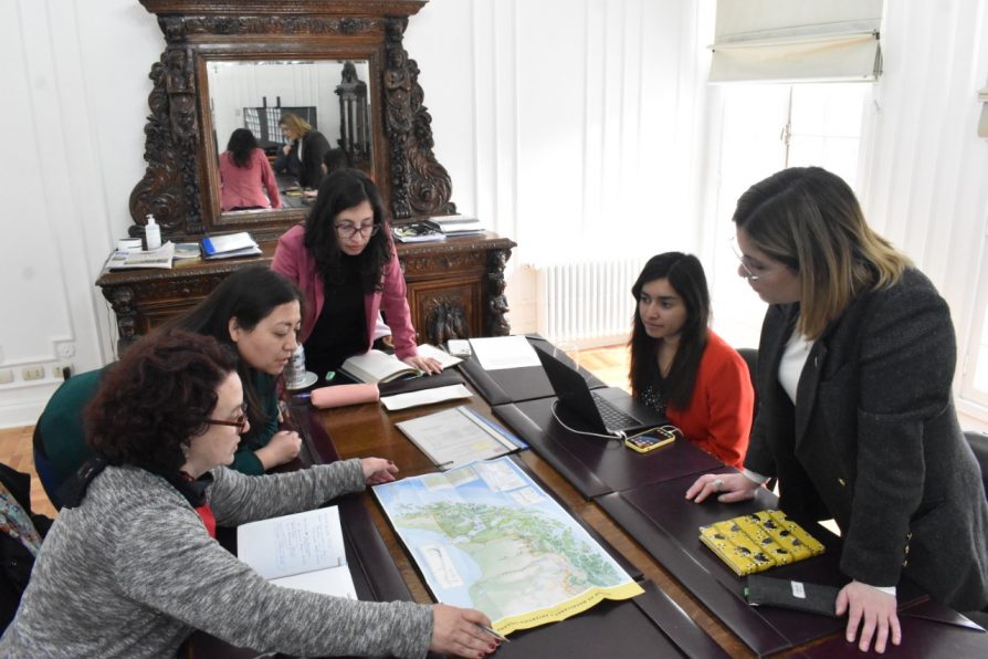 Delegada Presidencial Provincial de Antártica Chilena, participa  de Mesa de Trabajo Interprovincial