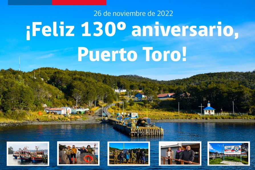 [AFICHE] Saludo por 130° aniversario de Puerto Toro