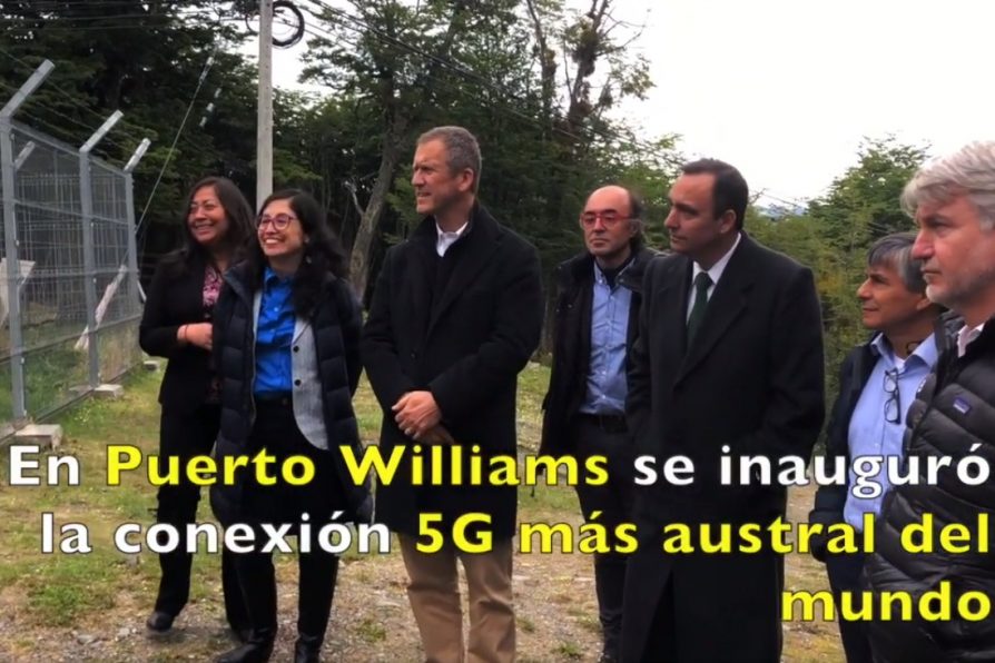 [VIDEO] Lanzamiento de la red 5G en Puerto Williams