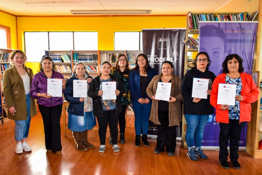 En Puerto Williams: 20 mujeres se certifican en taller de alfabetización digital de Prodemu