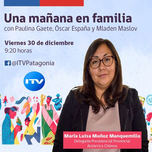 [ENTREVISTA] Delegada María Luisa Muñoz concede entrevista a “Una mañana en familia” de ITV Patagonia