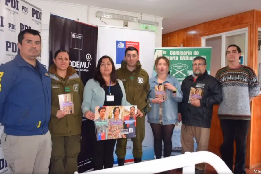 [VIDEO] Prevención de violencia contra las mujeres: Difunden campaña “Sí es mi problema” en Puerto Williams