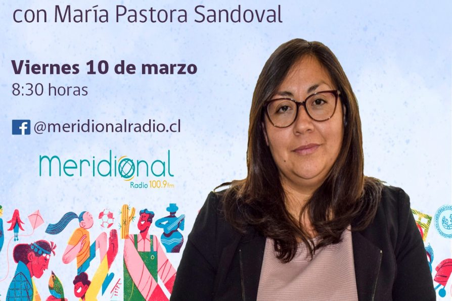 Delegada María Luisa Muñoz concede entrevista a Radio Meridional