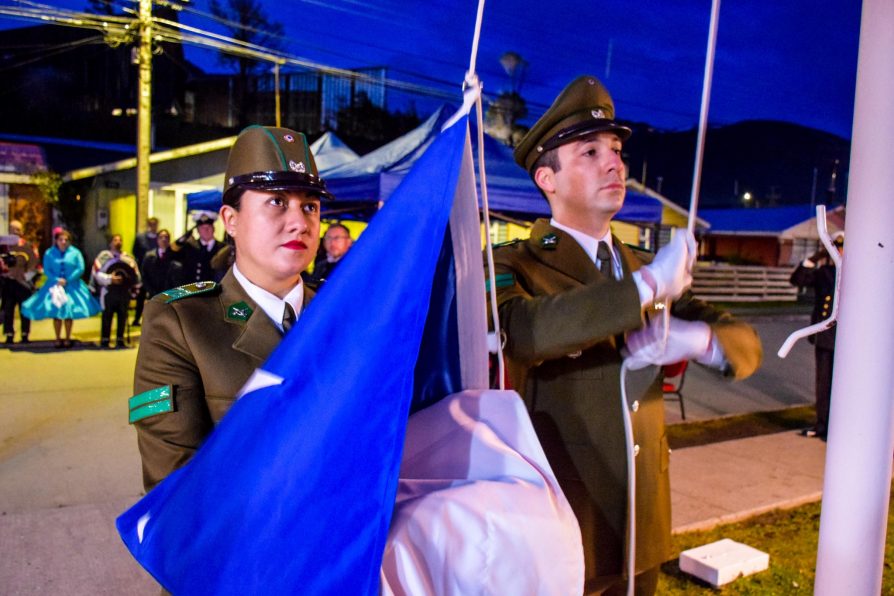 Puerto Williams: Conmemoran 96º aniversario de Carabineros en la zona más austral del país