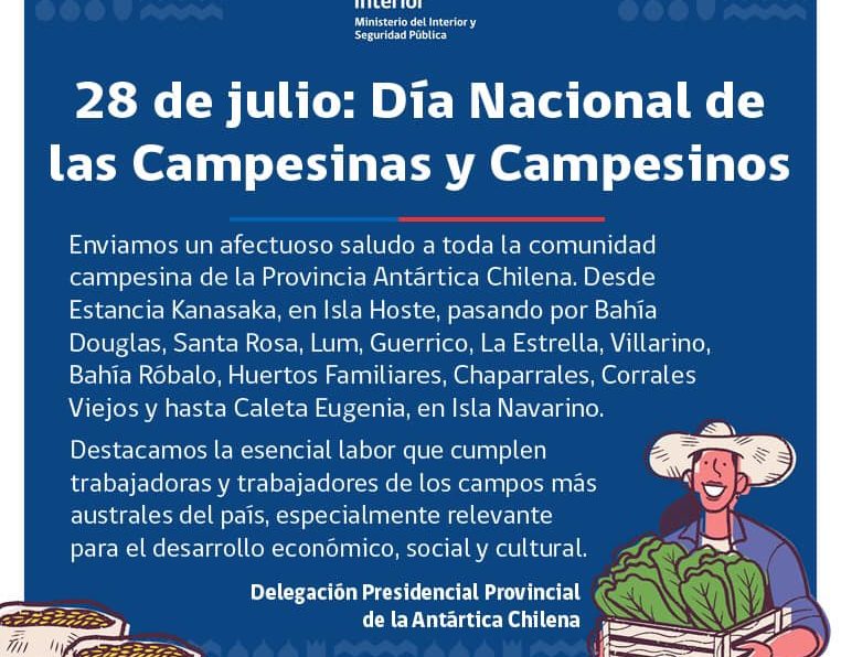 [AFICHE] Saludo por Día Nacional de las Campesinas y Campesinos