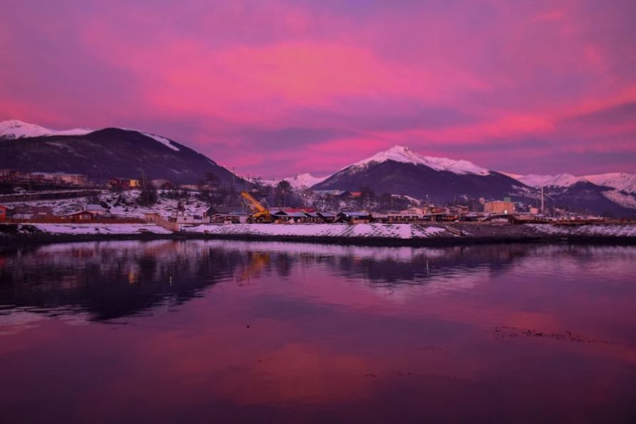 [GALERÍA FOTOGRÁFICA] Amanecer en Puerto Williams