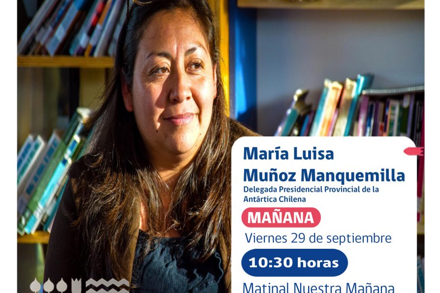 [ENTREVISTA] Delegada Muñoz concede entrevista a matinal “Nuestra Mañana” de Pingüino Multimedia