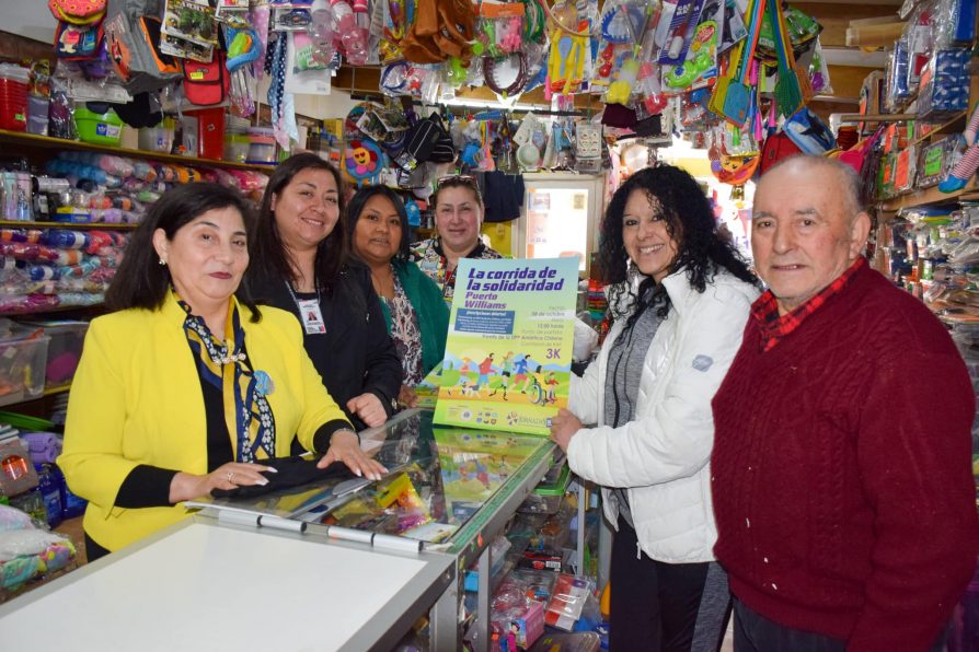 XXXVI Jornadas: Invitan a participar en “La corrida de la solidaridad” el sector comercial de Puerto Williams