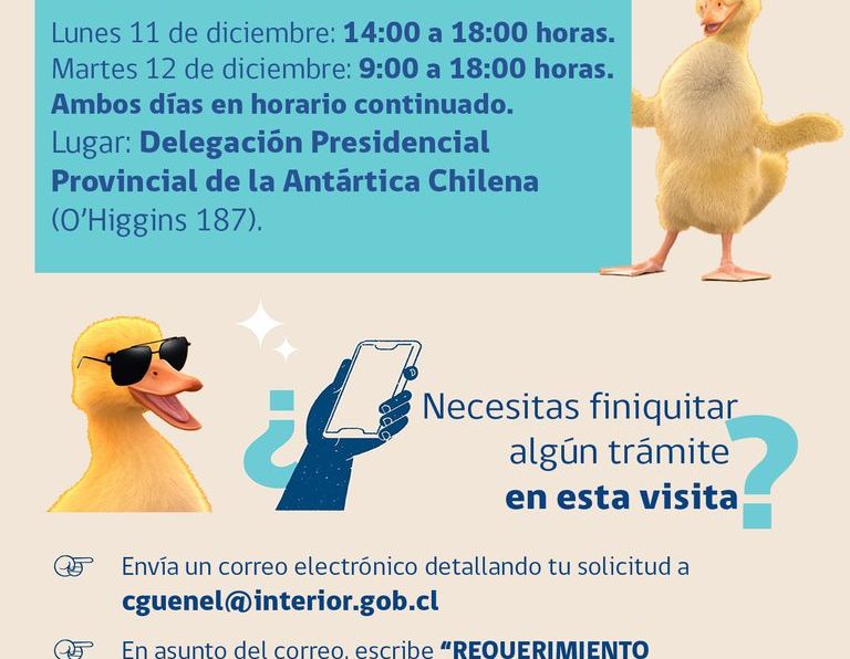 [AFICHE] Próxima atención de Banco Estado en Puerto Williams