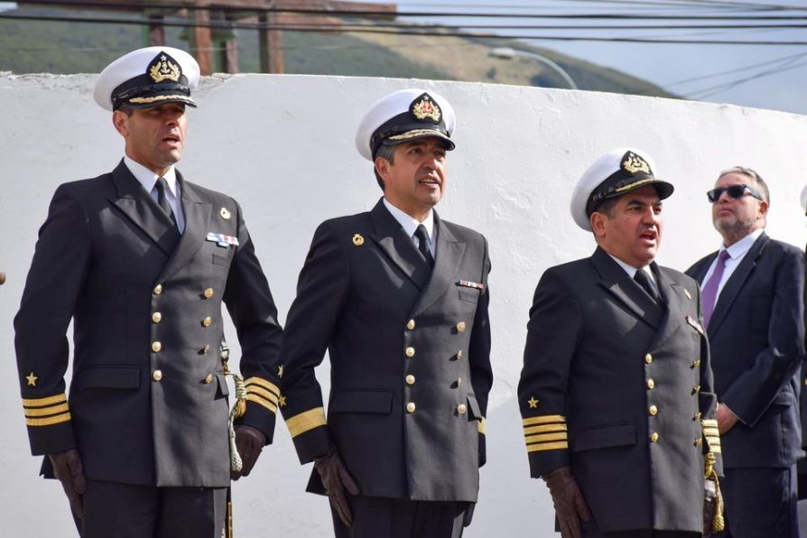 Delegado (s) Illanes asiste a ceremonia de cambio de mando de Disnabe y Gobernación Marítima de Puerto Williams