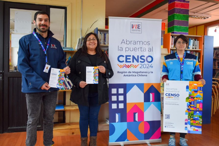 Delegada de Antártica Chilena se reúne con personal del Censo 2024 en Puerto Williams
