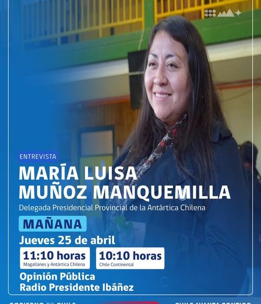 [ENTREVISTA] Delegada María Luisa Muñoz concede entrevista a Radio Presidente Ibáñez