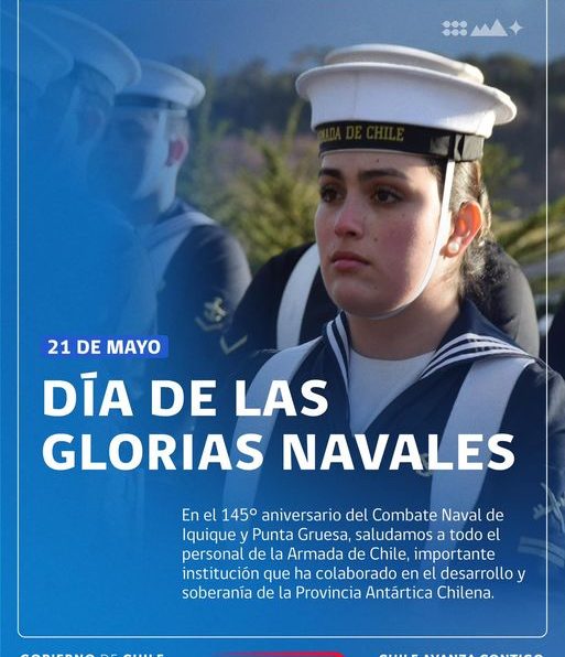 [AFICHE] Saludo por Día de las Glorias Navales 2024