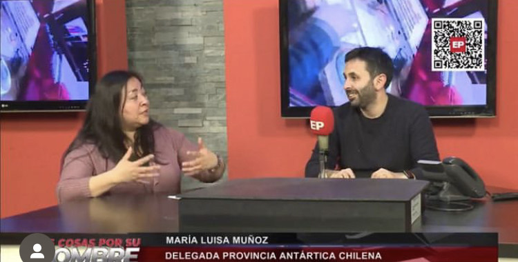 [ENTREVISTA] Delegada María Luisa Muñoz concede entrevista a “Las cosas por su nombre” de Pingüino Multimedia