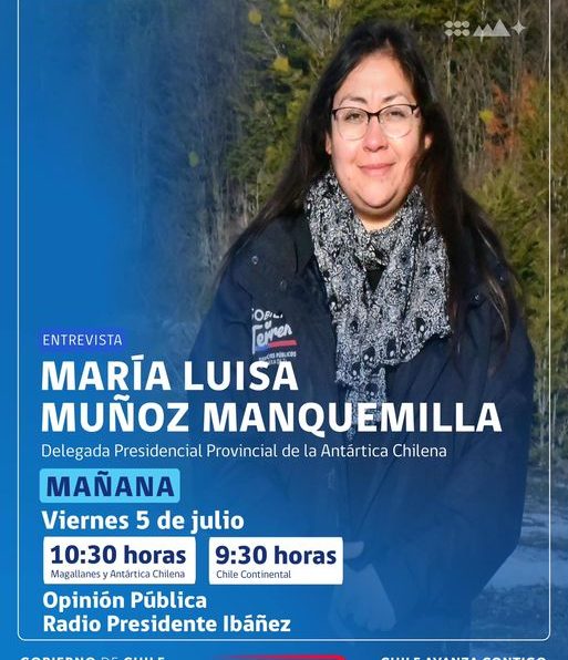 [ENTREVISTA] Delegada María Luisa Muñoz concede entrevista a Radio Presidente Ibáñez