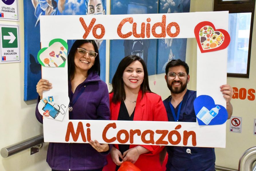 Delegada Constanza Calisto asiste a actividad por Mes del Corazón en el Hospital Comunitario Cristina Calderón