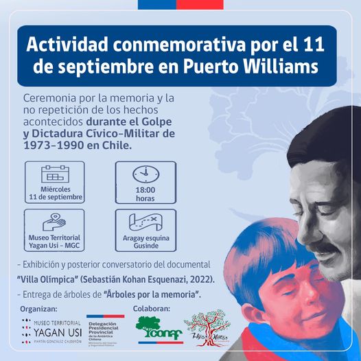 [AFICHE] Invitación a actividad conmemorativa por el 51 aniversario del golpe de Estado en Chile