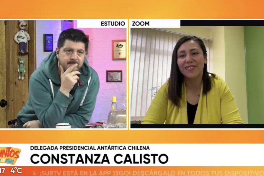 [ENTREVISTA] Delegada Constanza Calisto concede entrevista a “Juntos otra mañana” de Sur TV