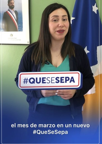 [VIDEO] Delegada da a conocer los tres principales hitos de marzo para #QueSeSepa