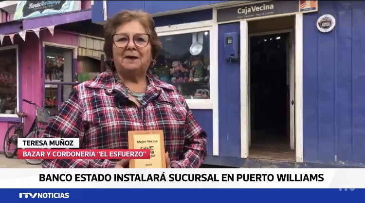 [VIDEO – ITV Patagonia] Comunidad celebra instalación de BancoEstado en Puerto Williams