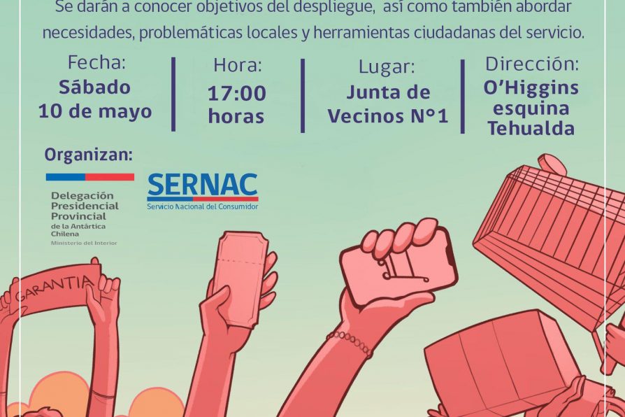 [AFICHE] Encuentro comunitario de Sernac en Puerto Williams