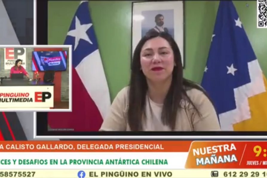 [VIDEO] Delegada Constanza Calisto Gallardo concede entrevista a matinal “Nuestra mañana” de Pingüino Multimedia