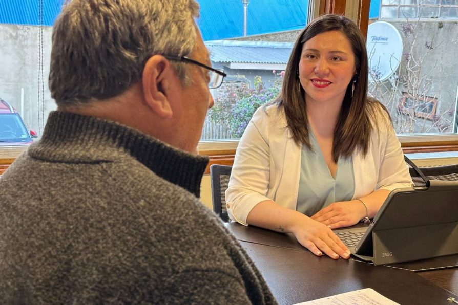 Delegada Constanza Calisto sostiene reunión con seremi de Bienes Nacionales en Punta Arenas