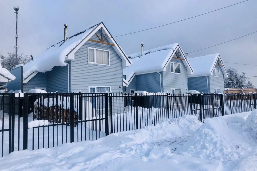 Puerto Williams registra 55 centímetros de nieve precipitada en las últimas 40 horas