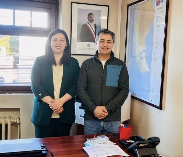 Delegada Constanza Calisto sostiene reunión con seremi de Transportes y Telecomunicaciones en Punta Arenas