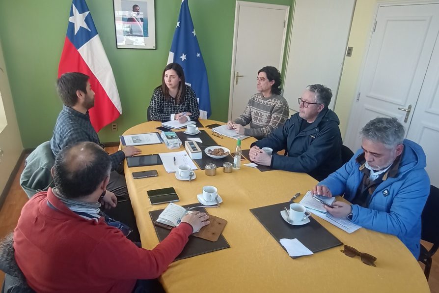 Delegada Constanza Calisto Gallardo recibe saludo de personal de Subsecretaría de Pesca y Acuicultura