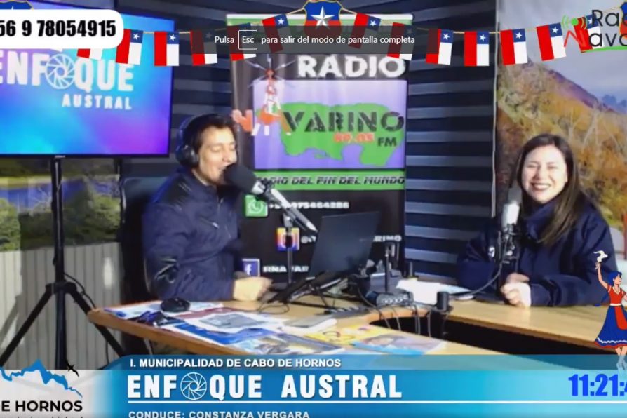 [VIDEO] Delegada Constanza Calisto Gallardo concede entrevista a programa “Enfoque Austral” de Radio Navarino