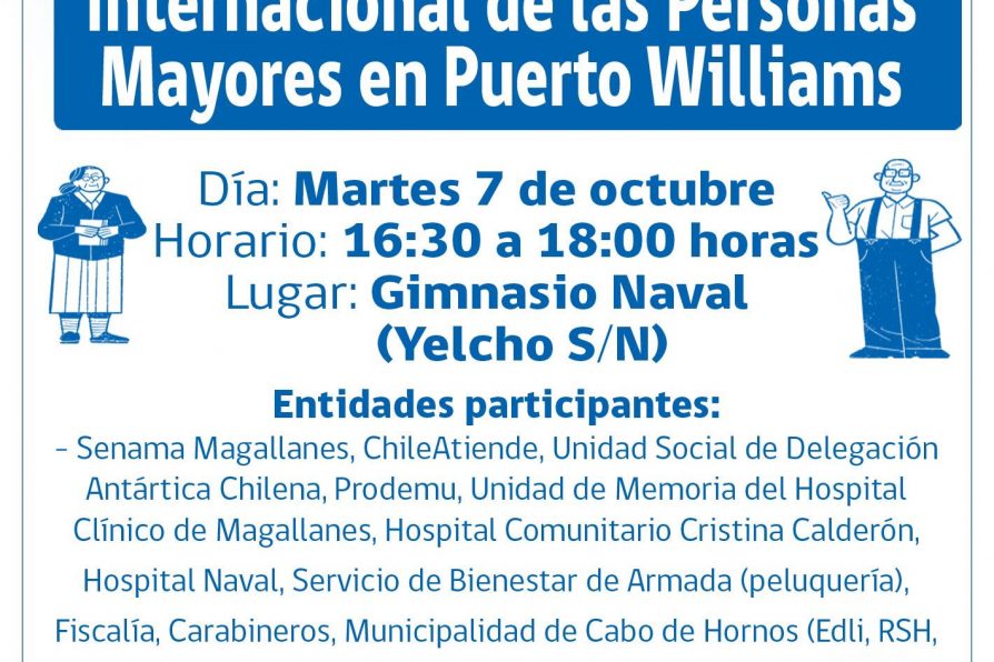 [AFICHE] Invitación a Plaza Ciudadana enmarcada en Día Mundial de las Personas Mayores