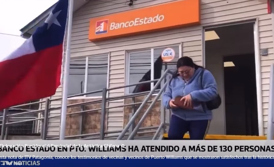 [VIDEO – ITV  Patagonia] Más de 130 atenciones en primera semana de BancoEstado en Puerto Williams