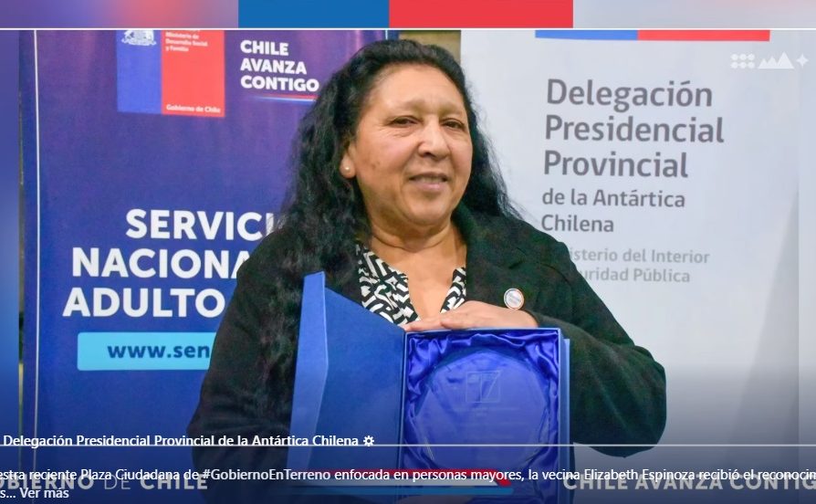 [VIDEO] Elizabeth Espinoza reconocida como Persona Mayor Destacada a nivel regional por Senama