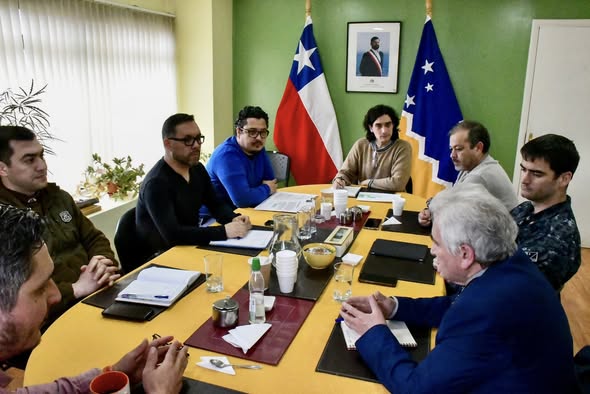 Refuerzan coordinación previo a Elecciones Presidenciales y Parlamentarias 2025 en Provincia Antártica Chilena