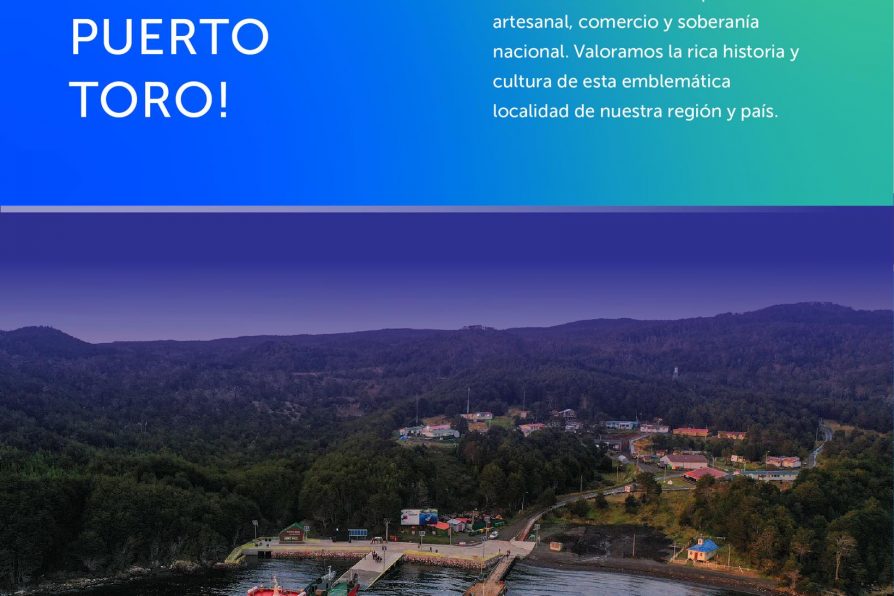 [AFICHE] Saludo por 133° aniversario de Puerto Toro