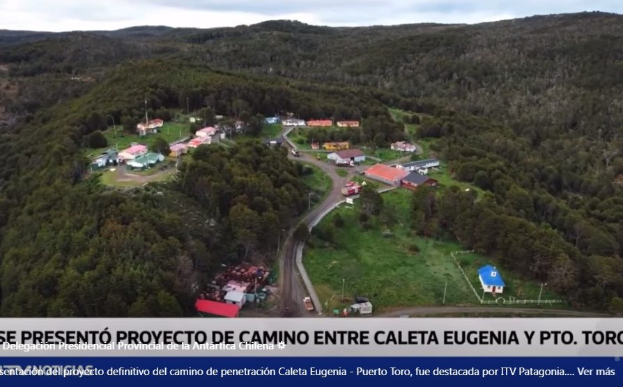 [VIDEO – ITV Patagonia] Presentan proyecto de camino entre Caleta Eugenia y Puerto Toro