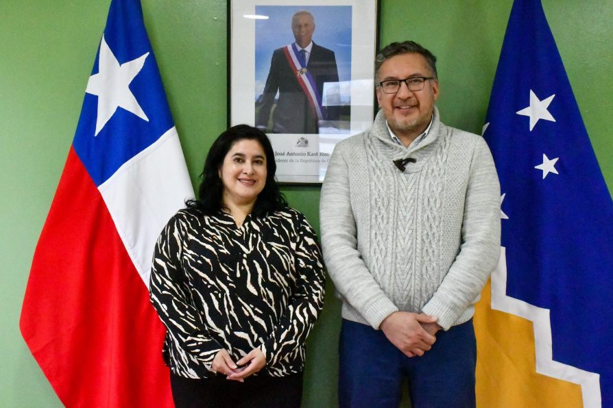 Delegado Rodolfo Moncada sostiene reunión con seremi de Bienes Nacionales en Puerto Williams